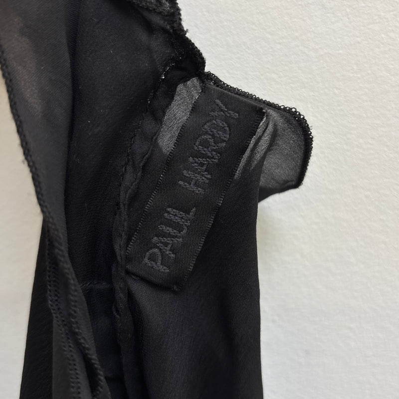 Paul Hardy Satin High Neck Slip Dress