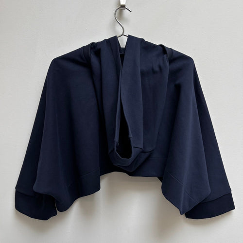 FW14 Maison Margiela MM6 Cropped Hooded Sweater