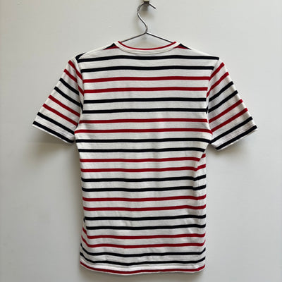 DSquared2 Striped V- Neck Top