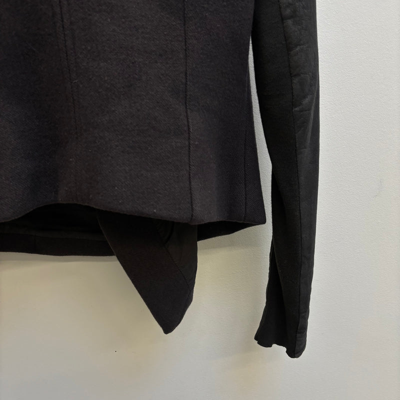 FW07 Rick Owens Funnel Collar Jacket