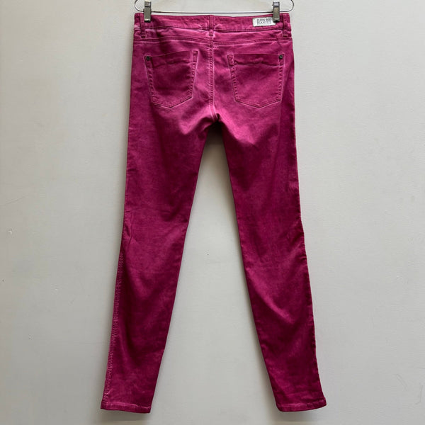 Plein Sud Pink Mid Waist Skinny Jeans