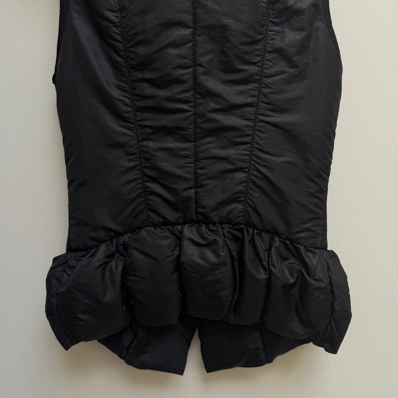 00s Marithé François Girbaud Puffer Zip Up Vest