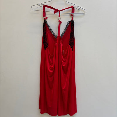 SS20 Junya Watanabe Lace Trim Buckle Strap Slip Dress