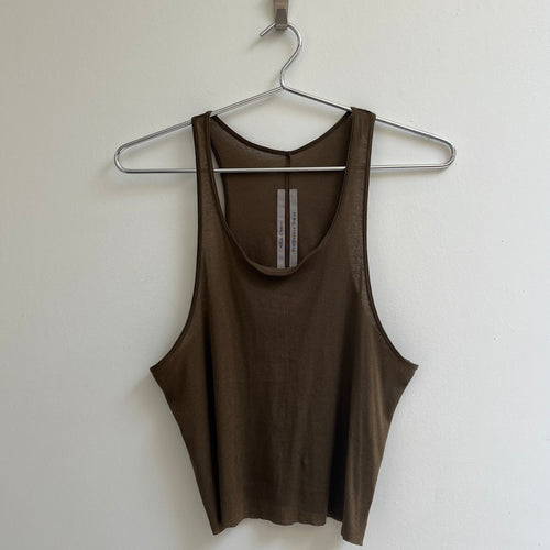 FW24 Rick Owens ‘PORTERVILLE’ Cropped Tank Top