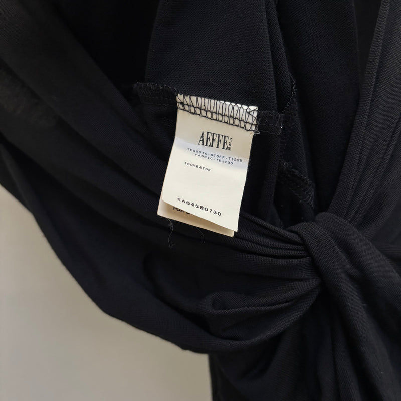 Alberta Ferretti Front Twist Summer Dress