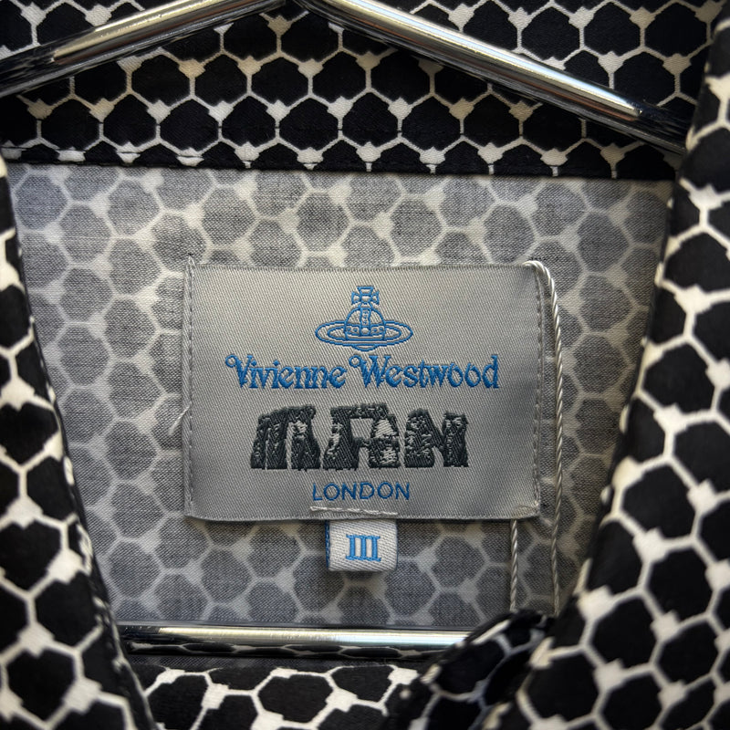 90s Vivienne Westwood Patterned Button Up