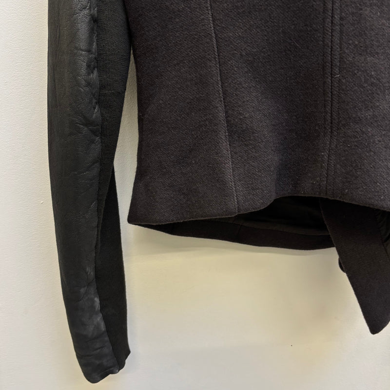 FW07 Rick Owens Funnel Collar Jacket