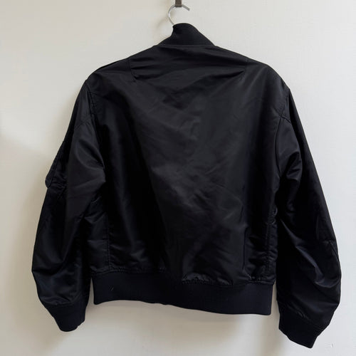 FW20 Celine By Hedi Slimane Nylon Twill MA-1 Bomber Jacket
