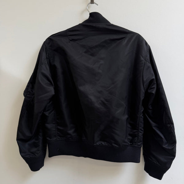 FW20 Celine By Hedi Slimane Nylon Twill MA-1 Bomber Jacket