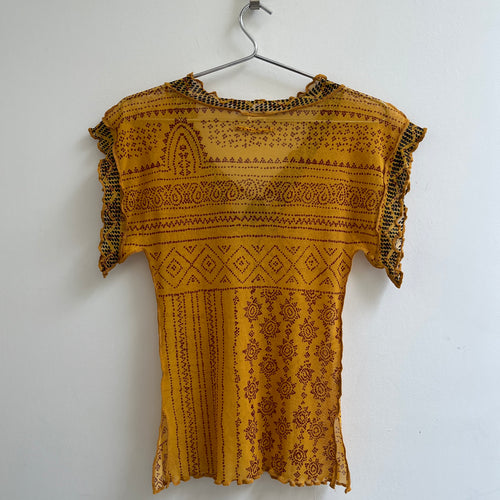 SS96 Jean Paul Gaultier (JPG) Cyberbaba Top