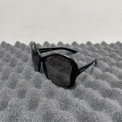 Prada SPR18I Butterfly Frame Black Sunglasses
