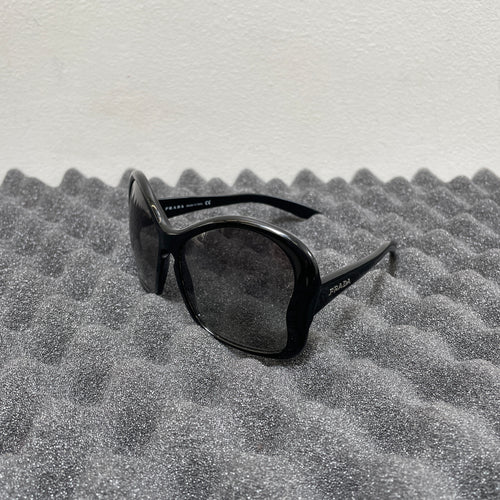 Prada SPR18I Butterfly Frame Black Sunglasses