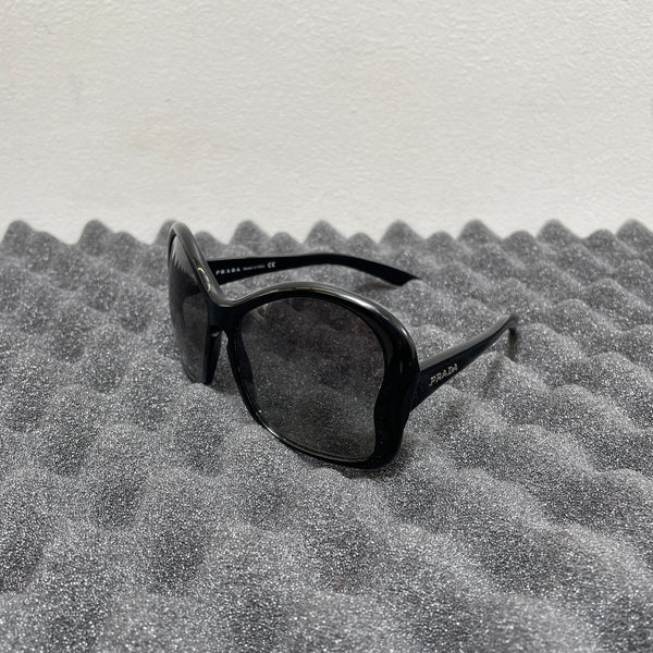 Prada SPR18I Butterfly Frame Black Sunglasses