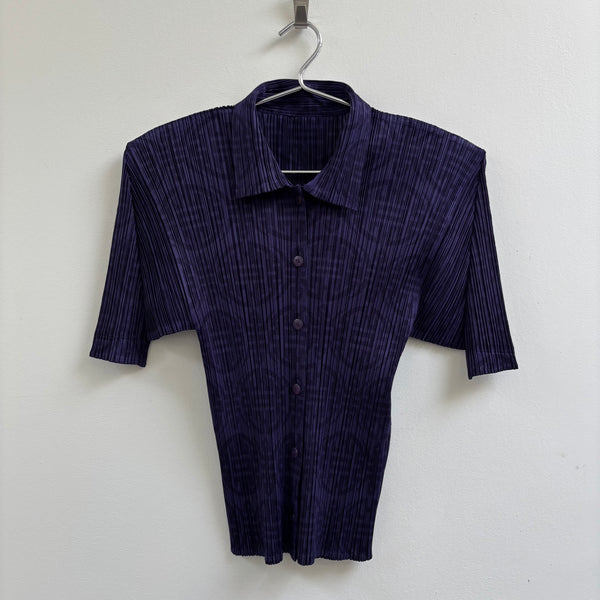 SS98 Issey Miyake Pleats Please Oriental Pattern Shirt