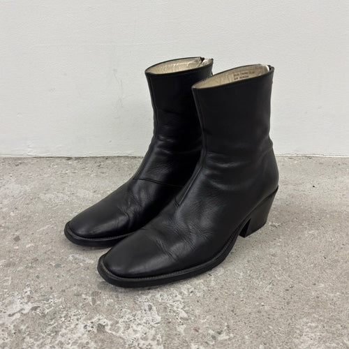 FW17 Acne Studios ‘Brod’ Cuban Leather Heeled Boots