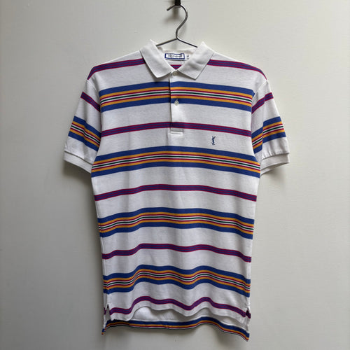 90s Yves Saint Laurent Striped Polo
