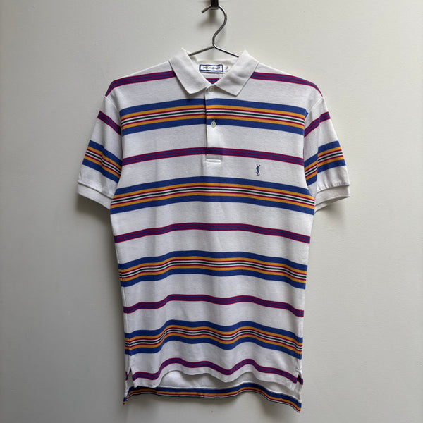 90s Yves Saint Laurent Striped Polo