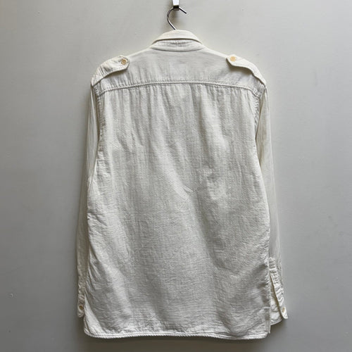 00s Yohji Yamamoto Y’s Fatigued Military Button Up Shirt