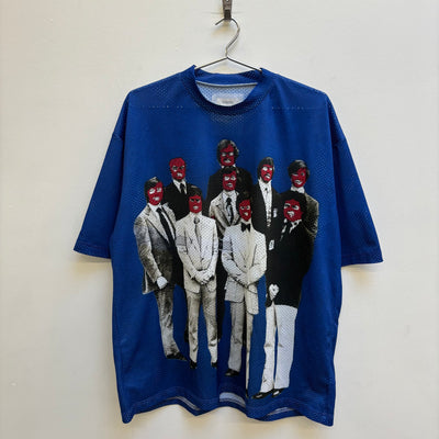 Kusikohc Perforated Jersey Graphic T-Shirt