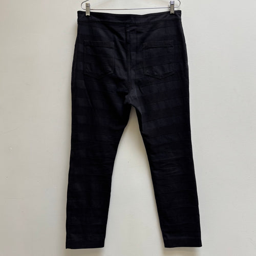 FW16 Haider Ackermann Striped Jacquard Denim Trousers