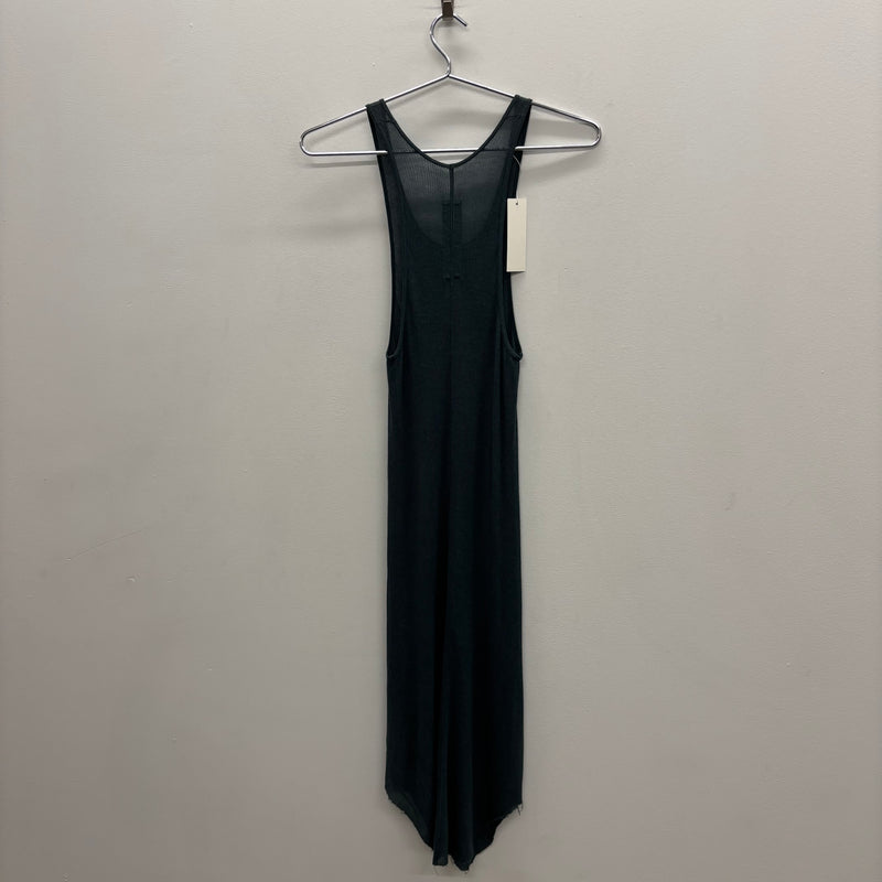 FW16 Rick Owens Mastodon Long Ribbed Tank Top