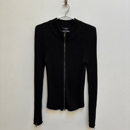 00s Gucci by Tom Ford Double Zip Knit Cardigan