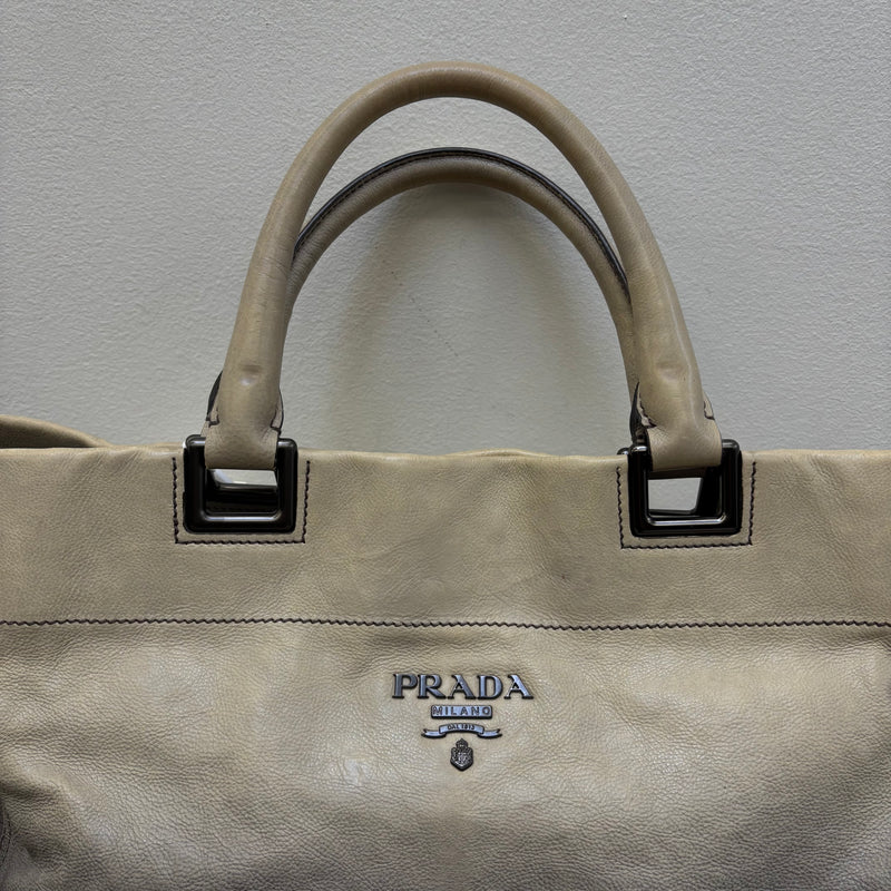 Prada Gradient Leather Shoulder Bag