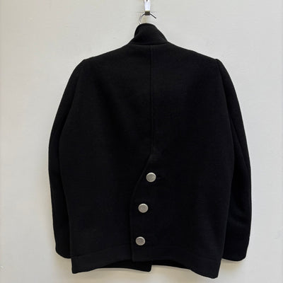 FW16 Balenciaga Metal Button Peacoat