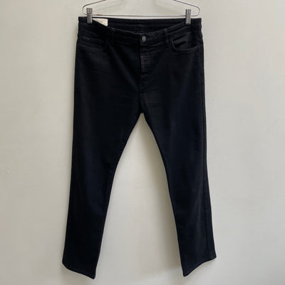The Row Classic Black Slim Fit Jeans