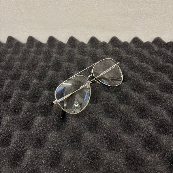 Christian Dior Silver Aviator Optical Glasses