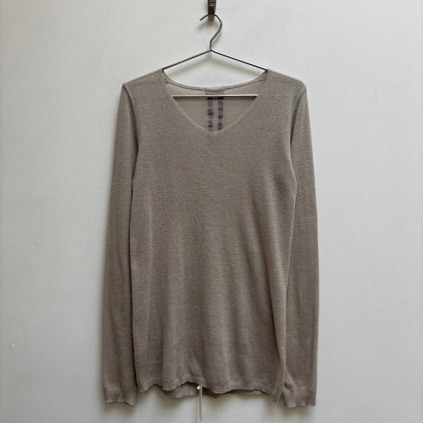 SS16 Rick Owens ‘Cyclops’ V Neck Long Sleeve