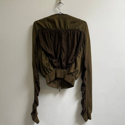 10S Haider Ackermann Cropped Bomber Jacket