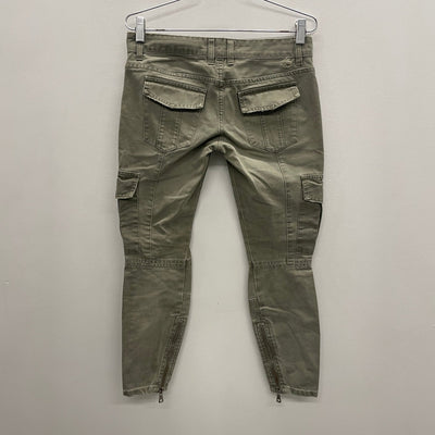 SS10 Balmain by Christophe Decarnin Distressed Biker Jeans