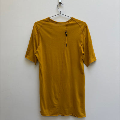 Boris Bidjan Saberi Mustard Short Sleeve Tee