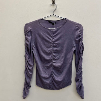 FW99 Gucci By Tom Ford Ruched Long Sleeve Top