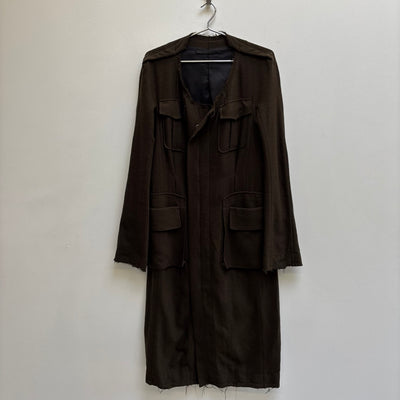 Haider Ackermann Long Wool Coat