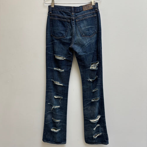 Roberto Cavalli Distressed Jeans