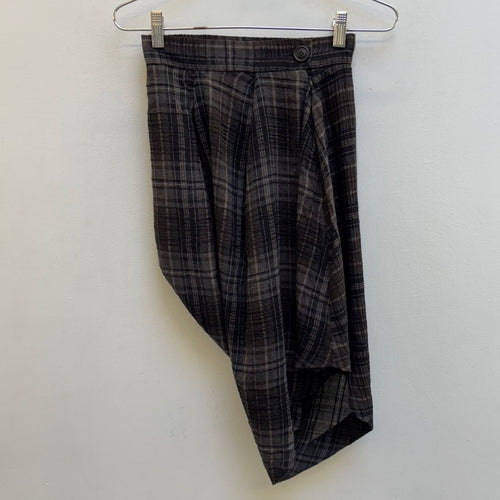 00s Vivienne Westwood Anglomania Plaid Asymmetrical Skirt