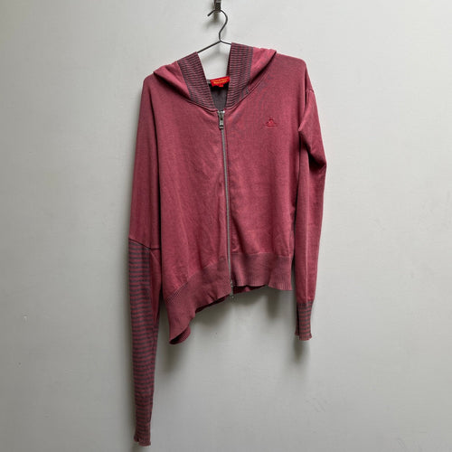 00S Vivienne Westwood Red Label Asymmetrical Zip-Up