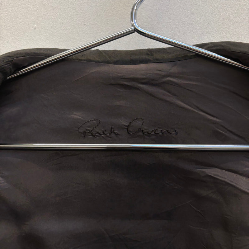 FW07 Rick Owens Funnel Collar Jacket