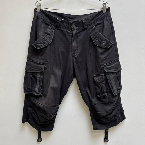 00s Tornado Mart Coated Cargo Shorts
