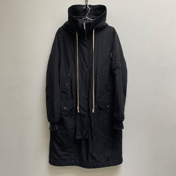 FW15 Rick Owens DRKSHDW “SPHINX” Hooded Parka Jacket