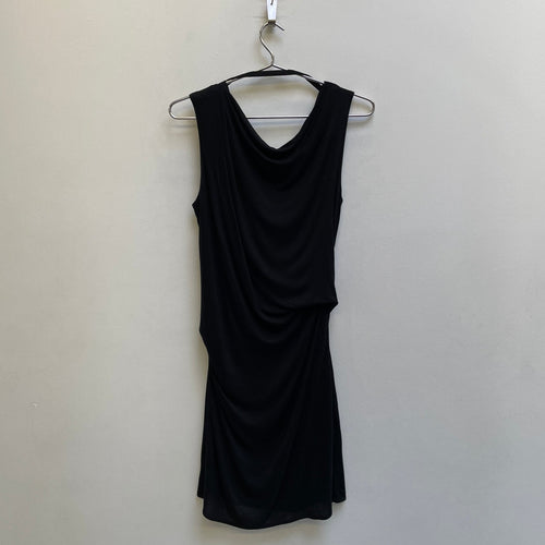 00s Helmut Lang (Lang Era) Draped Neckline Dress