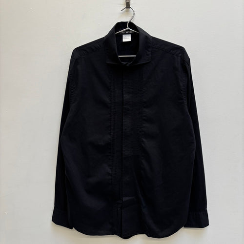 00s Issey Miyake Pleated Front Button Up Blouse