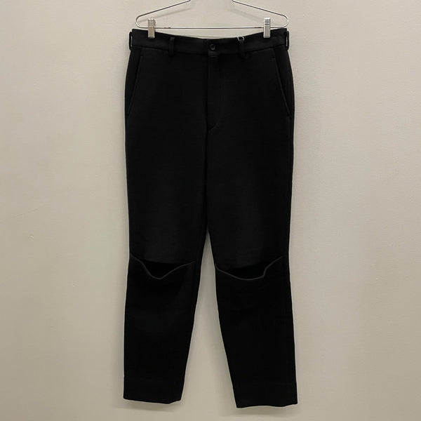 Commes Des Garçons Knee Cutout Trousers