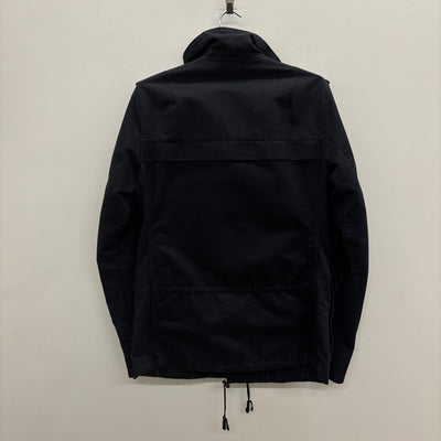 Balmain Biker Parka High Collar Jacket