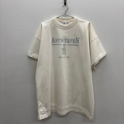 SS17 VETEMENTS Pour Femmes Oversized Double Layered Graphic T-Shirt