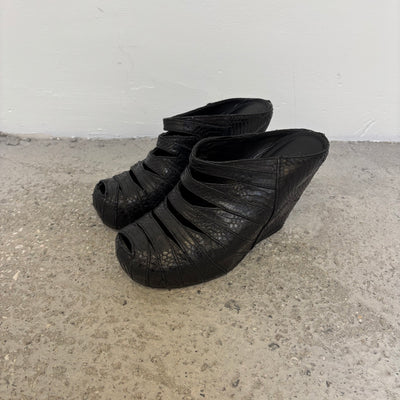 SS11 Rick Owens “Anthem” Wedge Heels