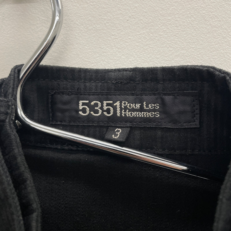 5351 POUR LES HOMMES BIKER DENIM JACKET