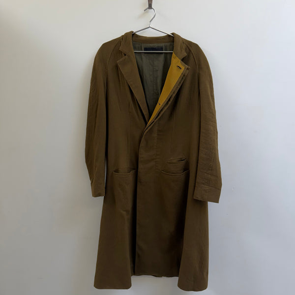 00S Haider Ackermann Military Long Coat